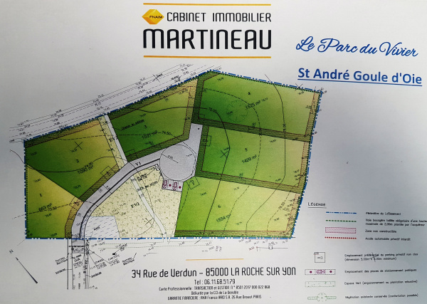 Offres de vente Terrain Saint-André-Goule-d'Oie 85250